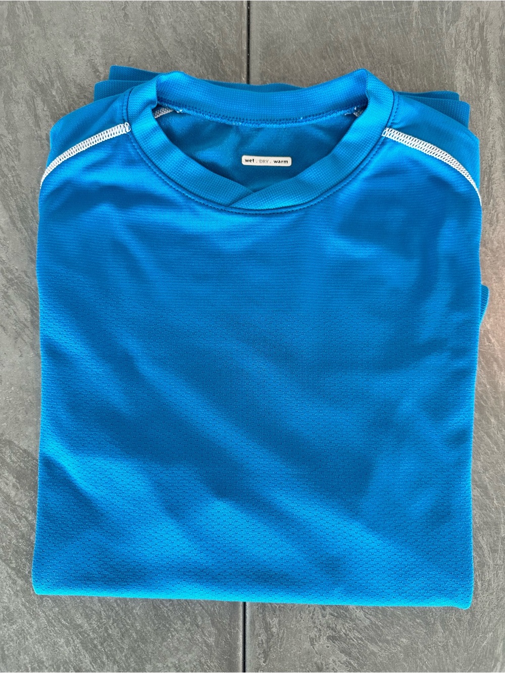Lululemon Men's Blue Quick-Dry T-Shirt by Lululemon - Lightweight UV Quick Dry